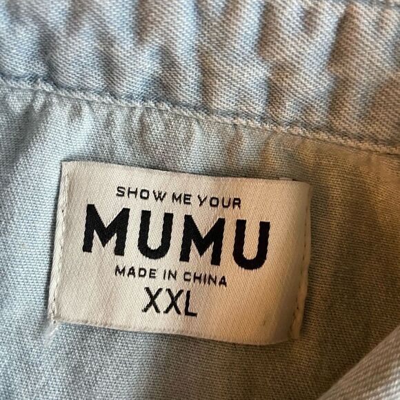 Show Me Your Mumu Birmingham Dress Clear Skies Size XXL NWOT - Picture 11 of 13